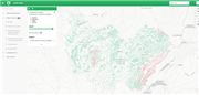 Carte interactive sur la Forêt